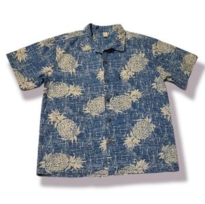 Men's Hawaiian Shirt - Pineapples